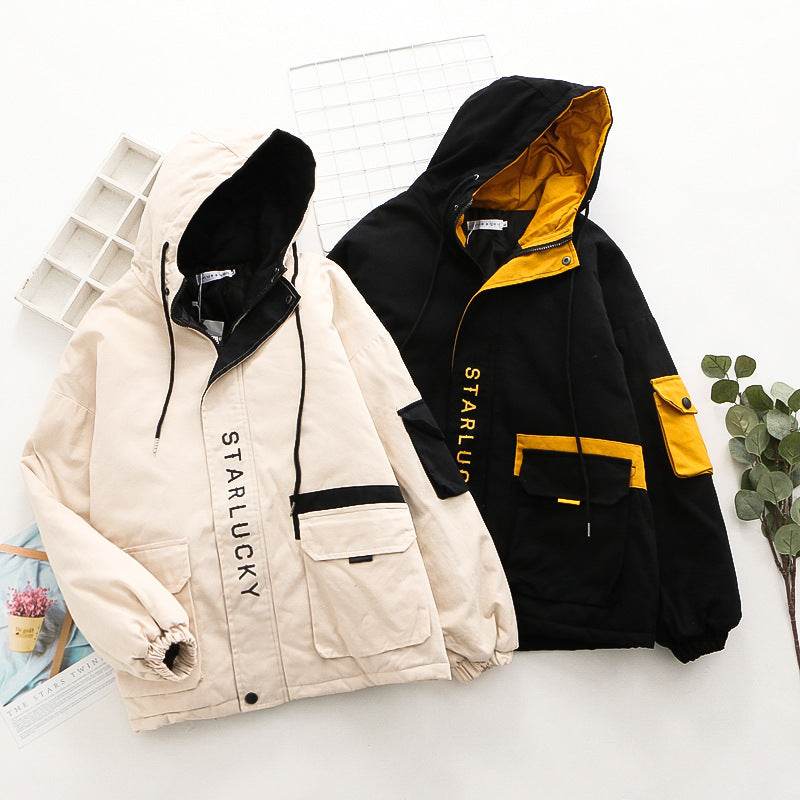 Student loose plus velvet padded padded clothes women - DripNation