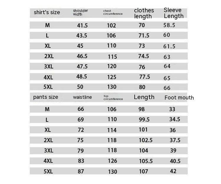 Chinese Style Tang Suit Long Sleeve T-shirt Plus Size Two-piece Suit - DripNation