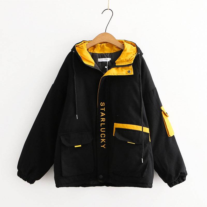 Student loose plus velvet padded padded clothes women - DripNation