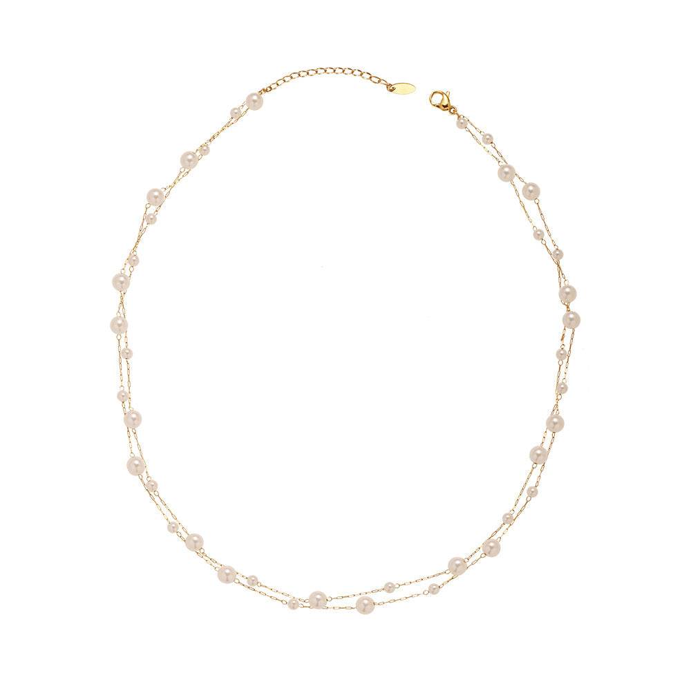 Fashion Personality Pearl Clavicle Chain Necklace - DripNation